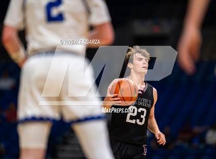 Thumbnail 1 in Lipan vs. Martin's Mill (UIL 2A Basketball Division II Final) photogallery.