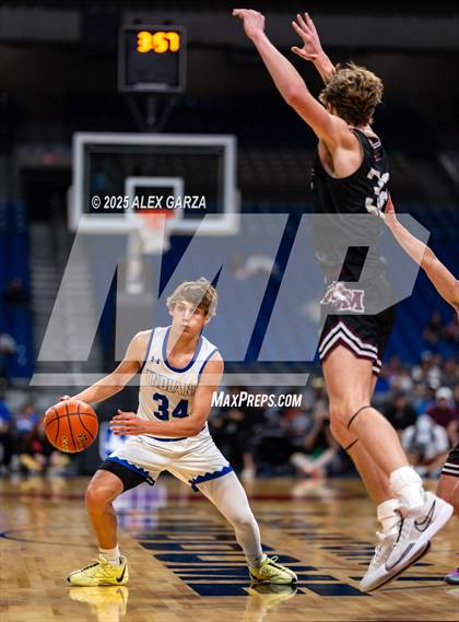 Thumbnail 1 in Lipan vs. Martin's Mill (UIL 2A Basketball Division II Final) photogallery.