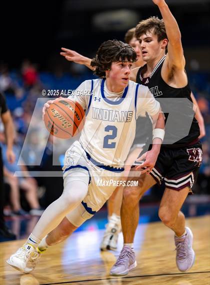 Thumbnail 2 in Lipan vs. Martin's Mill (UIL 2A Basketball Division II Final) photogallery.