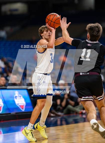 Thumbnail 3 in Lipan vs. Martin's Mill (UIL 2A Basketball Division II Final) photogallery.