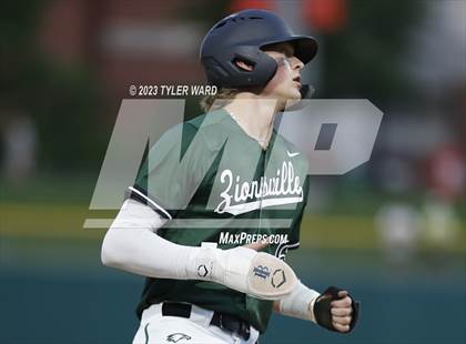 Thumbnail 3 in Zionsville vs. Franklin Community photogallery.