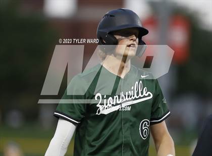 Thumbnail 2 in Zionsville vs. Franklin Community photogallery.
