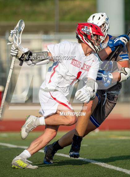 Thumbnail 1 in Regis Jesuit vs Fruita Monument (CHSAA 5A Round 1 Playoff) photogallery.