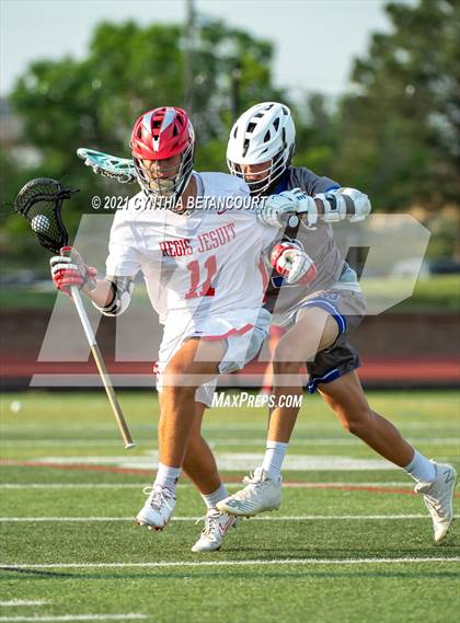 Thumbnail 1 in Regis Jesuit vs Fruita Monument (CHSAA 5A Round 1 Playoff) photogallery.