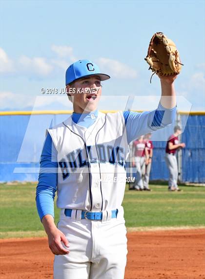 Thumbnail 3 in Centennial vs Faith Lutheran photogallery.