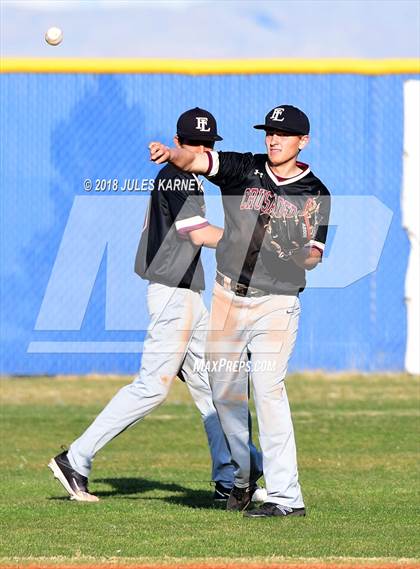 Thumbnail 3 in Centennial vs Faith Lutheran photogallery.