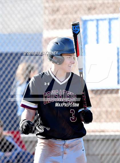 Thumbnail 2 in Centennial vs Faith Lutheran photogallery.