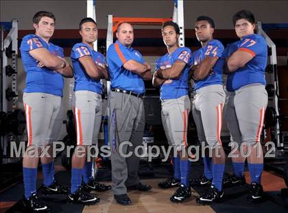 Thumbnail 1 in Bishop Gorman (Preseason Top 25 Photo Shoot)  photogallery.