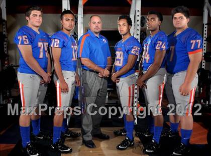 Thumbnail 1 in Bishop Gorman (Preseason Top 25 Photo Shoot)  photogallery.