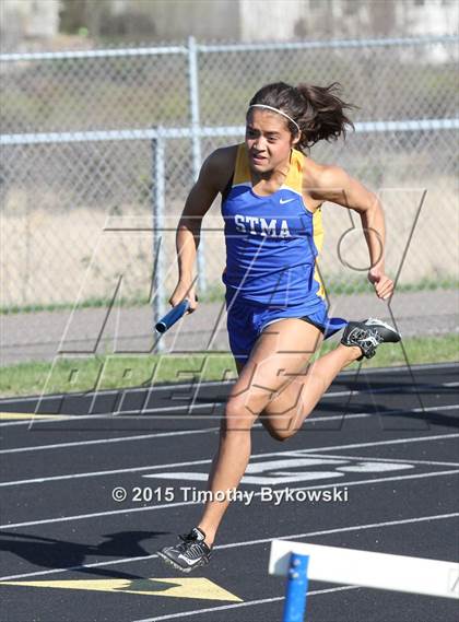 Thumbnail 1 in Ed Bourelle Invitational Track Meet photogallery.