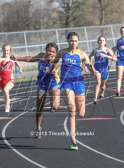 Thumbnail 2 in Ed Bourelle Invitational Track Meet photogallery.