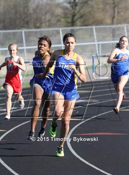 Thumbnail 3 in Ed Bourelle Invitational Track Meet photogallery.