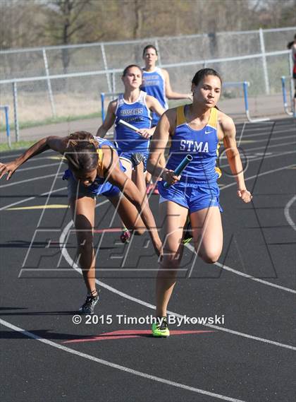 Thumbnail 1 in Ed Bourelle Invitational Track Meet photogallery.