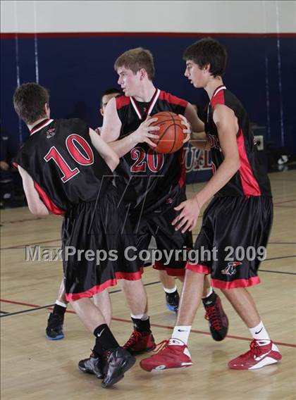 Thumbnail 1 in Fox-Canada vs. Bellarmine-Jefferson (Bell-Jeff Tournament) photogallery.