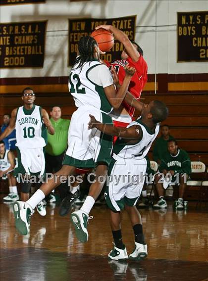 Thumbnail 2 in Cardinal Spellman vs Gorton (Section One Super Saturday) photogallery.