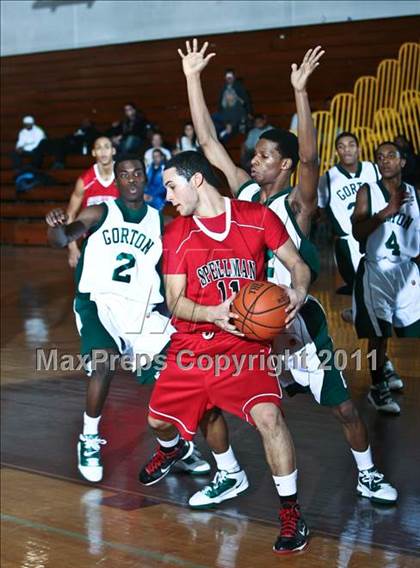Thumbnail 3 in Cardinal Spellman vs Gorton (Section One Super Saturday) photogallery.