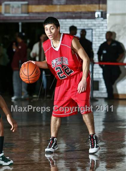 Thumbnail 2 in Cardinal Spellman vs Gorton (Section One Super Saturday) photogallery.