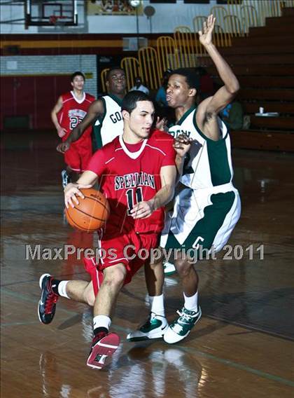 Thumbnail 2 in Cardinal Spellman vs Gorton (Section One Super Saturday) photogallery.