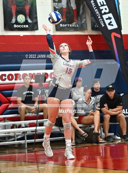 Thumbnail 2 in Liberty vs. Bishop Manogue (Durango Fall Classic) photogallery.