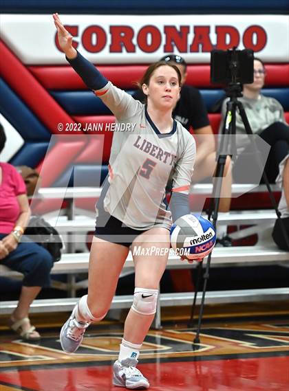 Thumbnail 2 in Liberty vs. Bishop Manogue (Durango Fall Classic) photogallery.