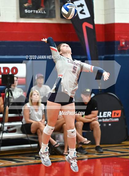 Thumbnail 3 in Liberty vs. Bishop Manogue (Durango Fall Classic) photogallery.