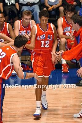 Thumbnail 3 in Los Alamitos vs El Toro (Anaheim Holiday Classic) photogallery.