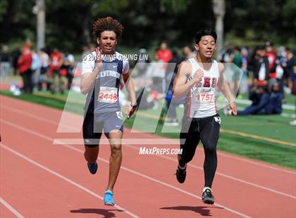 Thumbnail 2 in 40th Irvine/Asics Invitational (100 Meter Dash) photogallery.