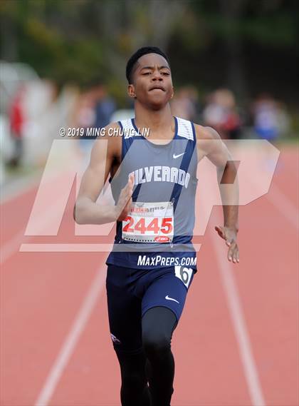 Thumbnail 2 in 40th Irvine/Asics Invitational (100 Meter Dash) photogallery.