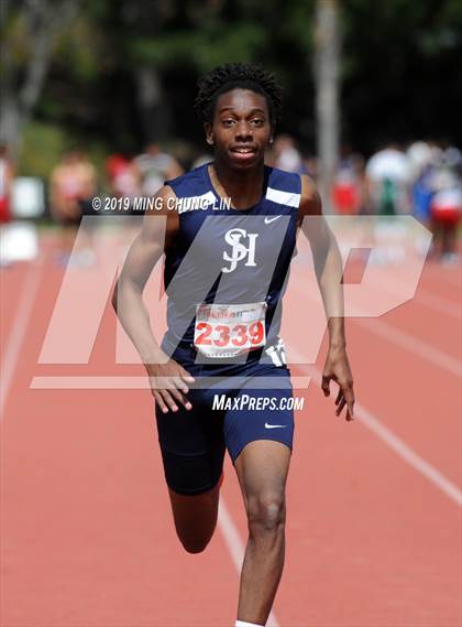 Thumbnail 3 in 40th Irvine/Asics Invitational (100 Meter Dash) photogallery.