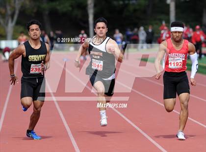 Thumbnail 2 in 40th Irvine/Asics Invitational (100 Meter Dash) photogallery.