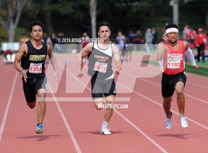 Thumbnail 1 in 40th Irvine/Asics Invitational (100 Meter Dash) photogallery.