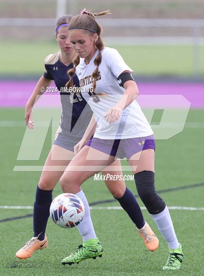 Thumbnail 2 in Bloomington Central Catholic vs. Monticello (IHSA 1A Regional Final) photogallery.