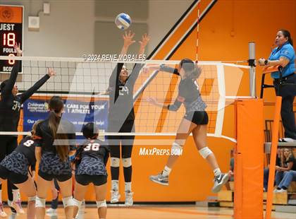 Thumbnail 3 in Tustin vs South Pasadena (CIF SS Div 6 Rnd 1 Playoff) photogallery.