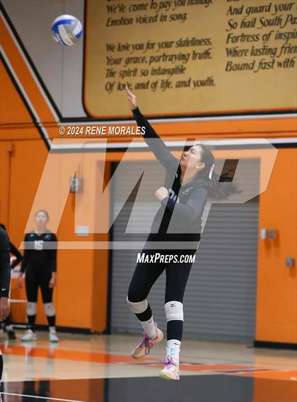 Thumbnail 2 in Tustin vs South Pasadena (CIF SS Div 6 Rnd 1 Playoff) photogallery.
