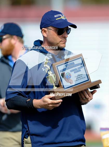 Thumbnail 1 in Notre Dame vs. Leigh (CIF CCS D2 Final) photogallery.