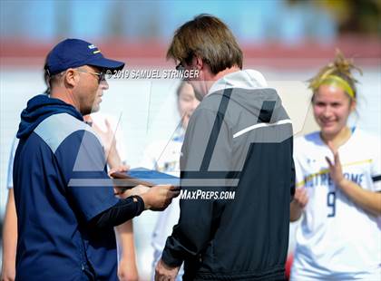 Thumbnail 3 in Notre Dame vs. Leigh (CIF CCS D2 Final) photogallery.
