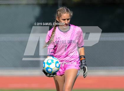 Thumbnail 3 in Notre Dame vs. Leigh (CIF CCS D2 Final) photogallery.