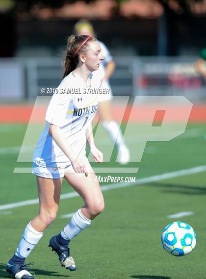 Thumbnail 1 in Notre Dame vs. Leigh (CIF CCS D2 Final) photogallery.