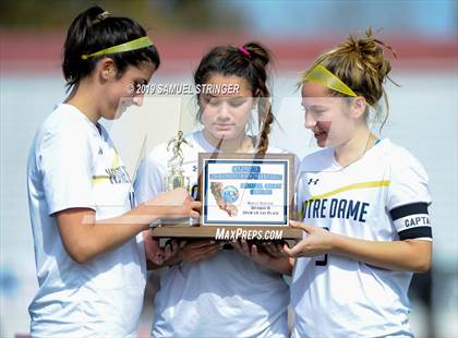Thumbnail 3 in Notre Dame vs. Leigh (CIF CCS D2 Final) photogallery.