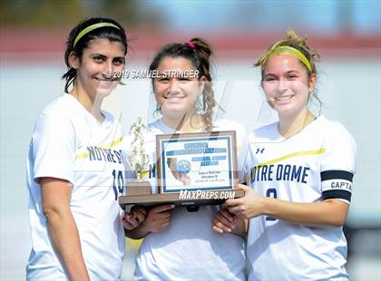 Thumbnail 1 in Notre Dame vs. Leigh (CIF CCS D2 Final) photogallery.