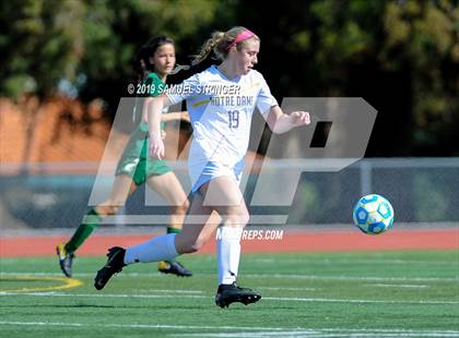 Thumbnail 3 in Notre Dame vs. Leigh (CIF CCS D2 Final) photogallery.