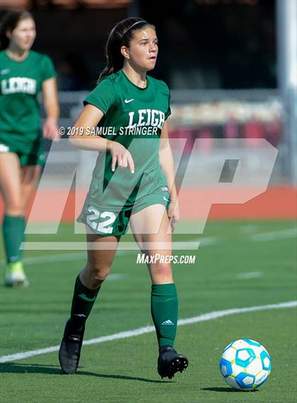 Thumbnail 2 in Notre Dame vs. Leigh (CIF CCS D2 Final) photogallery.