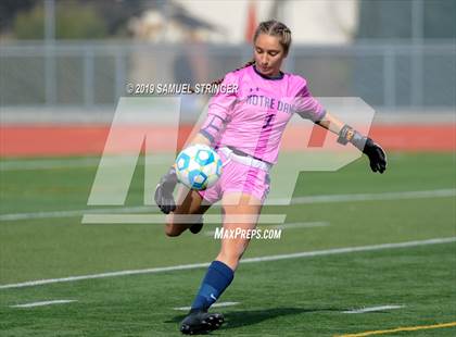 Thumbnail 1 in Notre Dame vs. Leigh (CIF CCS D2 Final) photogallery.