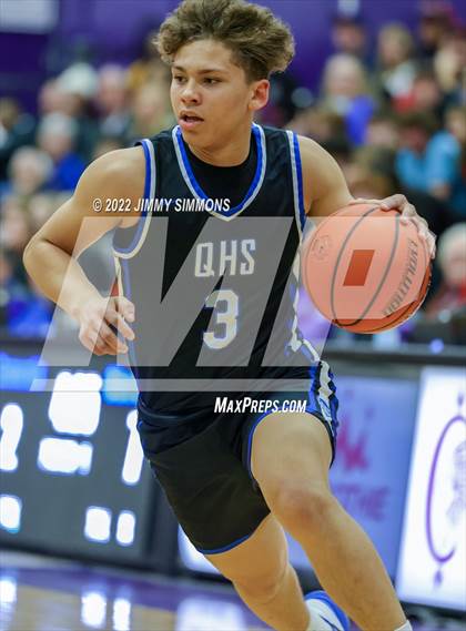 Thumbnail 3 in Quincy vs. MacArthur (Prairie Farms Holiday Classic) photogallery.