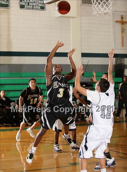Thumbnail 1 in Animo Leadership @ Sierra Canyon (CIF SS Playoffs) photogallery.