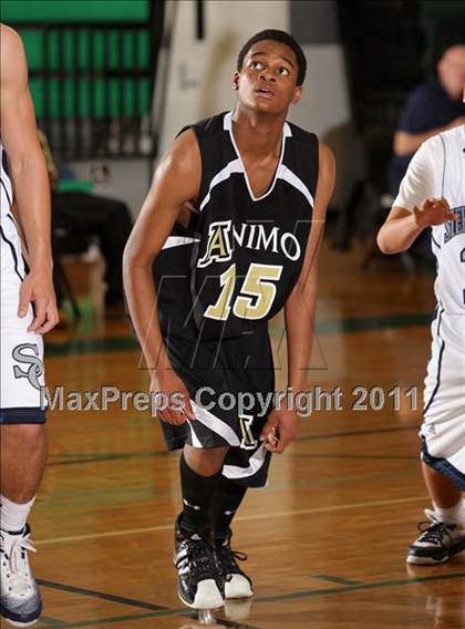 Thumbnail 1 in Animo Leadership @ Sierra Canyon (CIF SS Playoffs) photogallery.