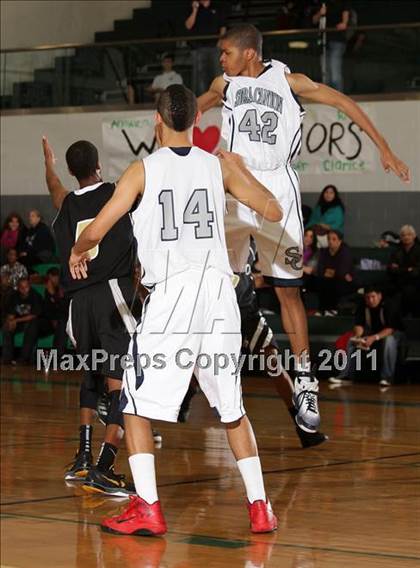 Thumbnail 2 in Animo Leadership @ Sierra Canyon (CIF SS Playoffs) photogallery.