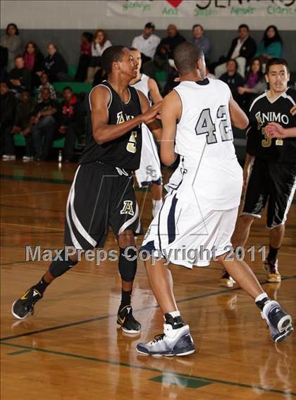 Thumbnail 3 in Animo Leadership @ Sierra Canyon (CIF SS Playoffs) photogallery.