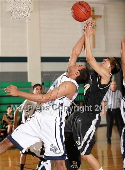 Thumbnail 1 in Animo Leadership @ Sierra Canyon (CIF SS Playoffs) photogallery.