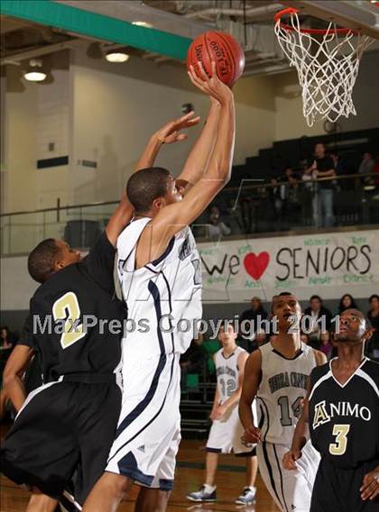 Thumbnail 2 in Animo Leadership @ Sierra Canyon (CIF SS Playoffs) photogallery.